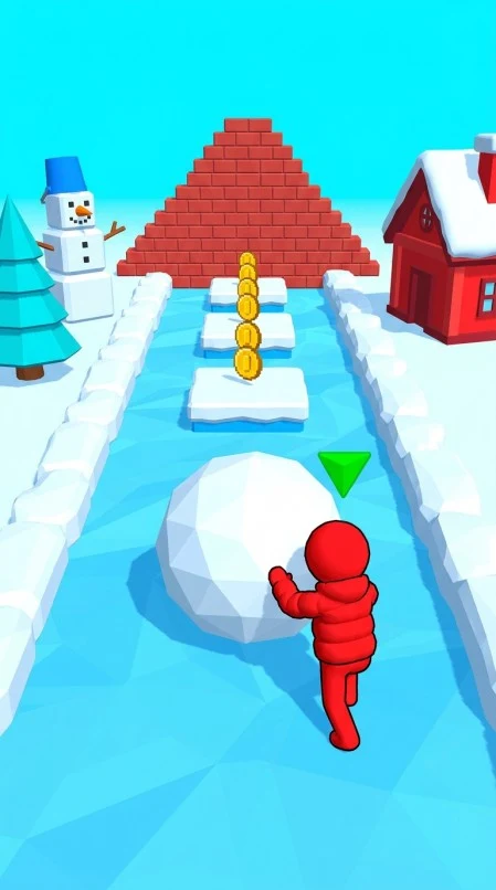 Snowball Dash Run screenshot